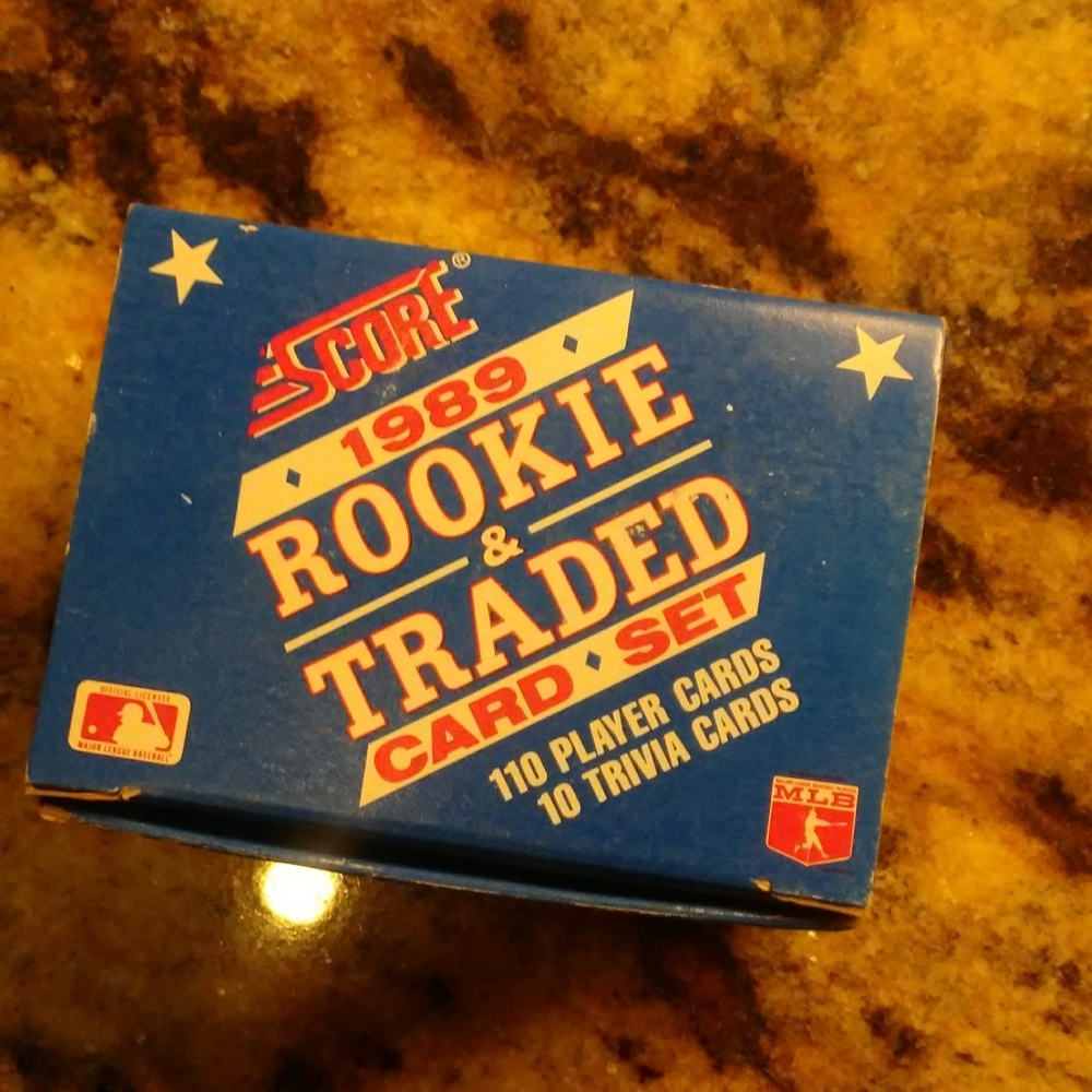1989 Score Rookie & Traded Card Set